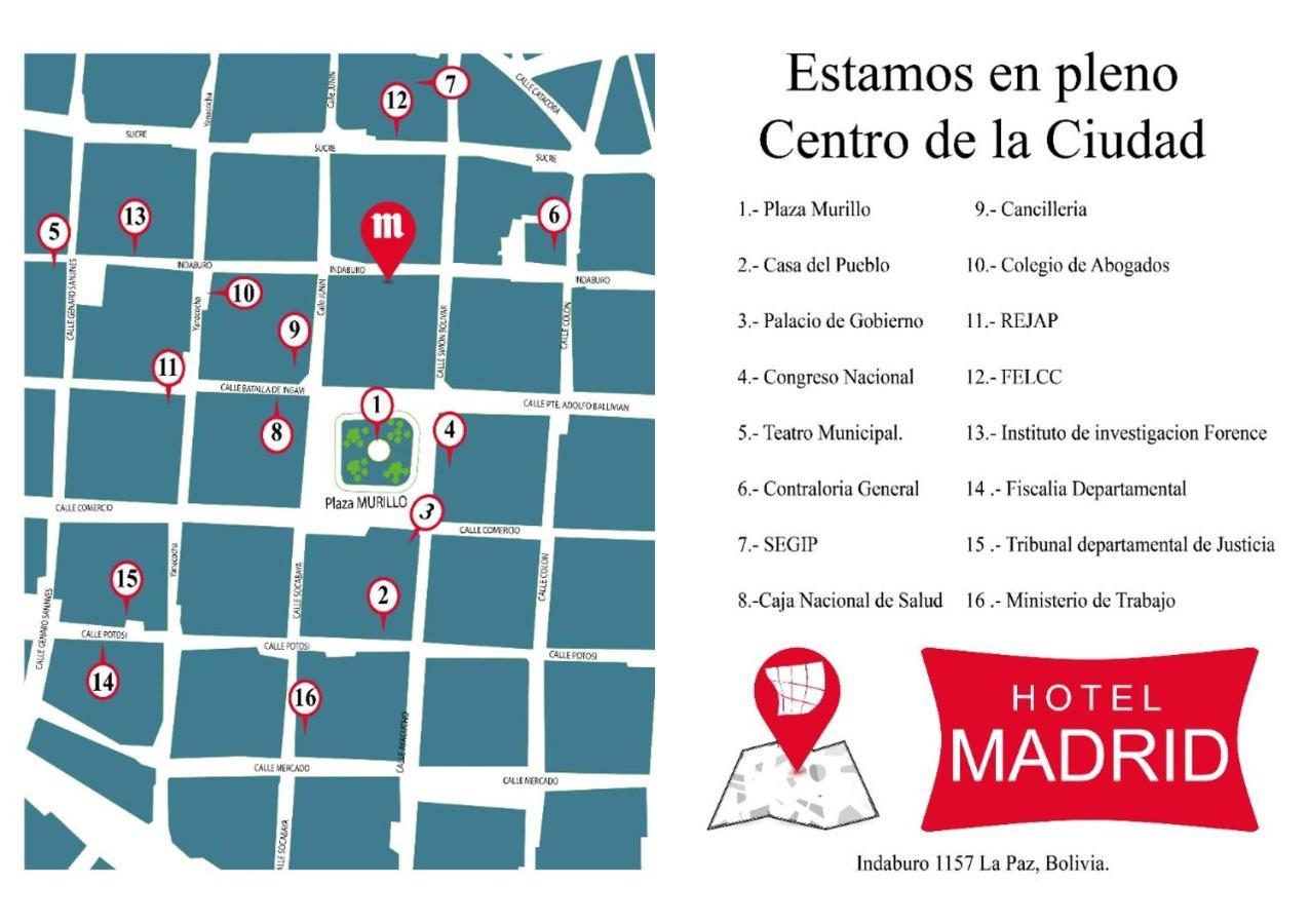 Hotel Madrid La Paz Luaran gambar